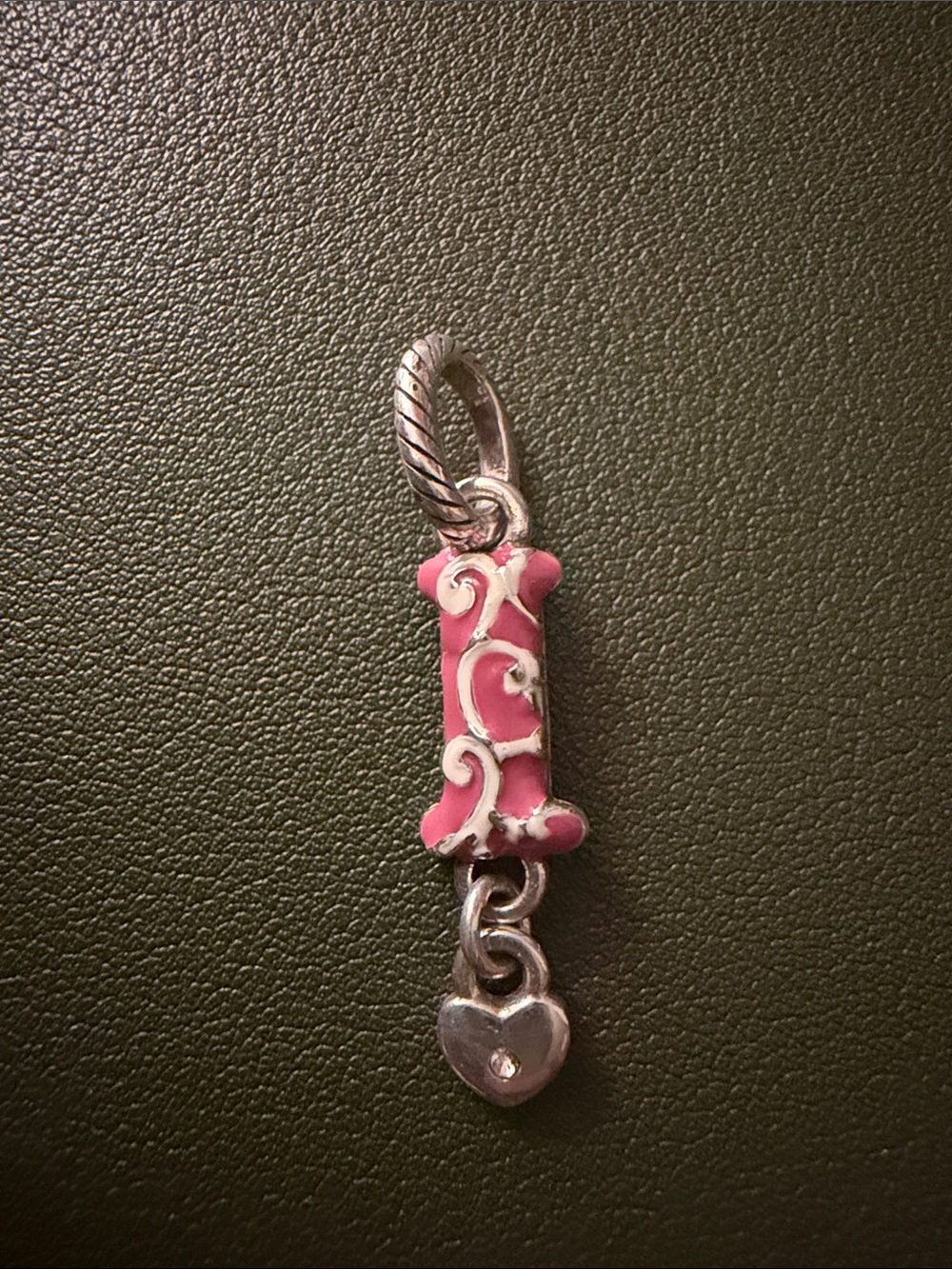 Brighton “I” Charm J9028I Silver / Enamel